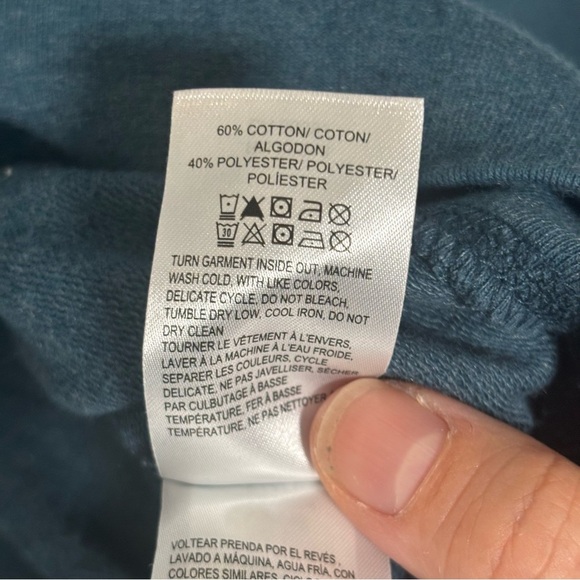 Bruce Brown Surf Crazy Graphic Crew Neck Sweatshirt-Ink Blue-Men Size Medium - Picture 7 of 7